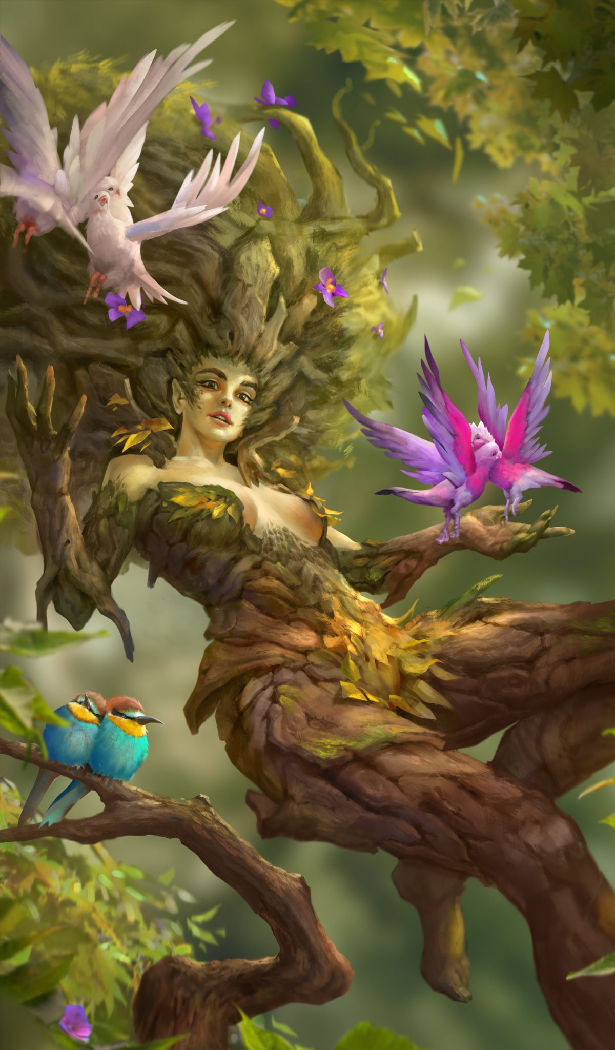 Magic Forest Dryad